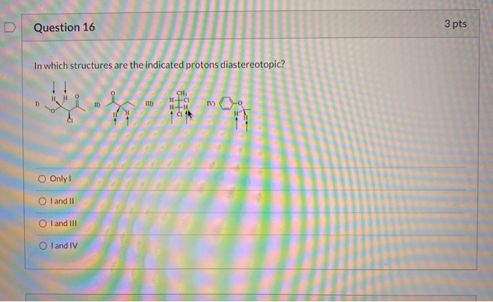 Solved Question 16 3 pts In which structures are the | Chegg.com
