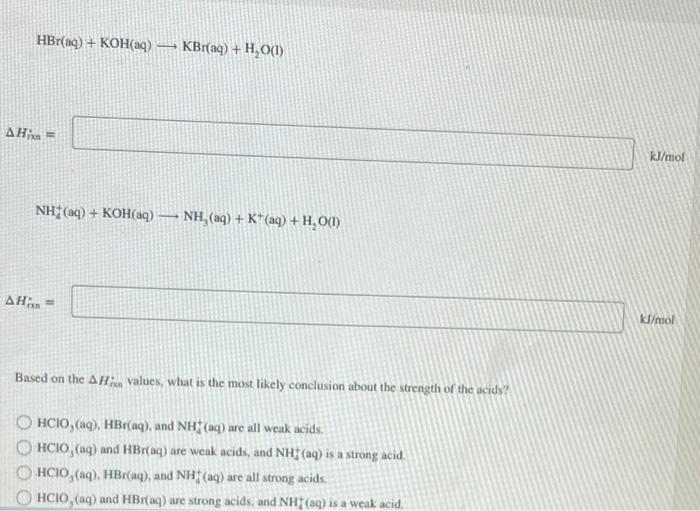 Solved Calculate The Standard Enthalpy Of Reaction, ΔHrxn ∗ | Chegg.com