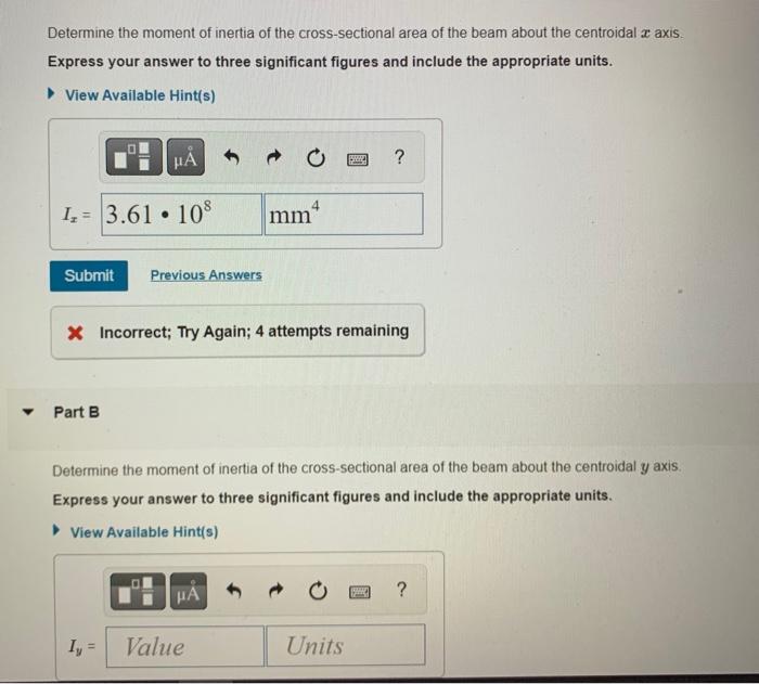 Solved Consider The Beam In (Figure 1). Suppose That A=190 | Chegg.com