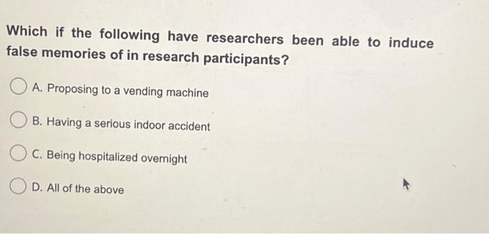 Solved Which If The Following Have Researchers Been Able To | Chegg.com