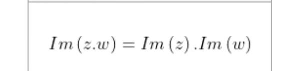 Solved Im (2.) = Im (2).Im (w) | Chegg.com