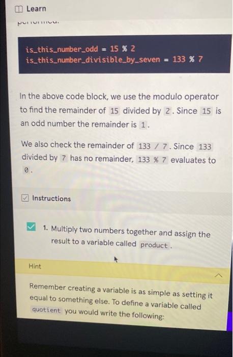 Solved L Learn x script.py PYTHON SYNTAX 1 product - 38/ 5 | Chegg.com