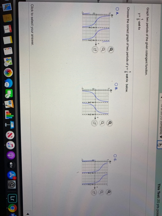 Solved 20112 complete This Test 20 pts poss Graph two