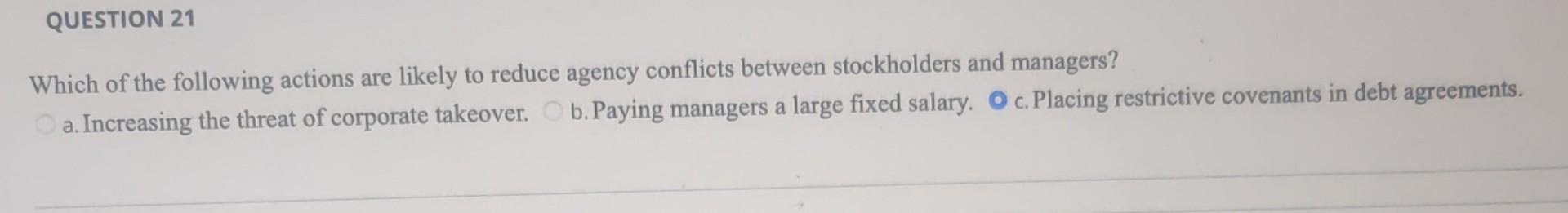 Solved Which of the following actions are likely to reduce | Chegg.com