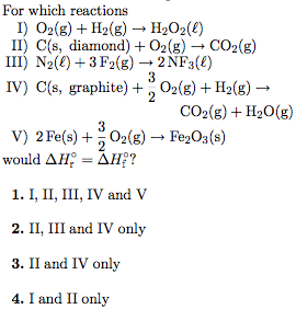 Solved For Which Reactions O2 G H2 G Rightarrow H2o2 Chegg Com