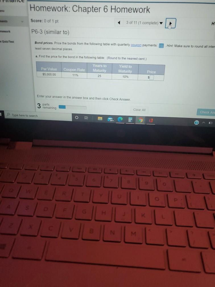 Solved Homework: Chapter 6 Homework Score: 0 of 1 pt 2 of 11 | Chegg.com