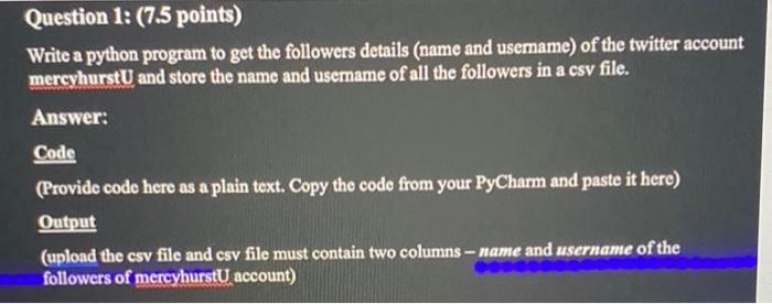 Solved python / pycharm please use import requests...please | Chegg.com