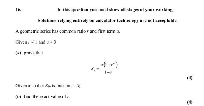 Common ratio deals calculator