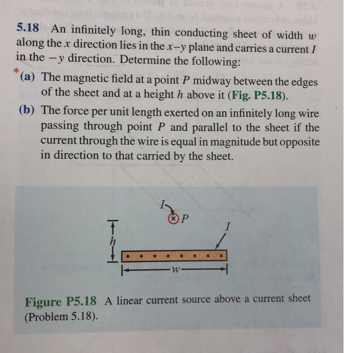 Solved The diagram shows a long, thin sheet of flexible