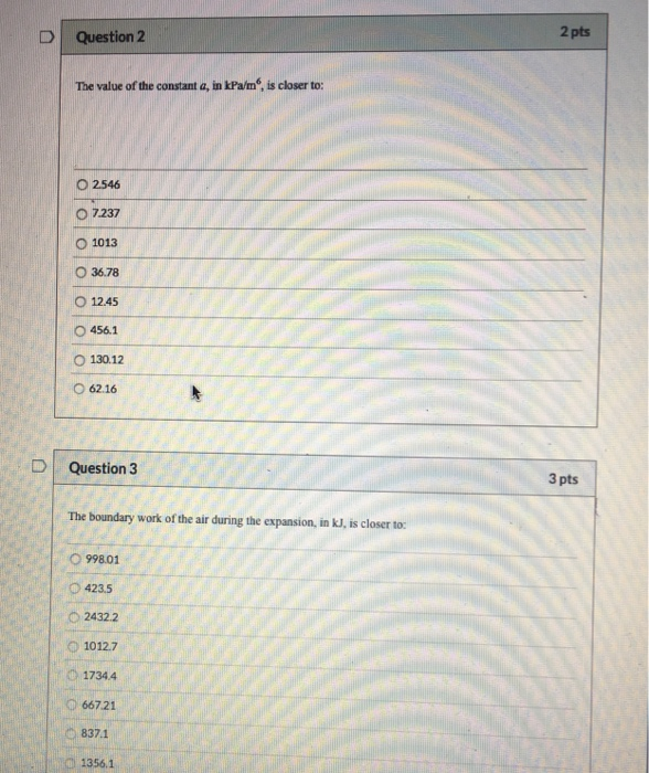 Solved D Question 1 2 Pts Or- The Following Problem | Chegg.com