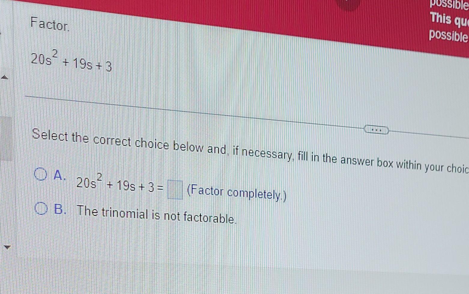 solved-factor-20s2-19s-3-select-the-correct-choice-below-chegg