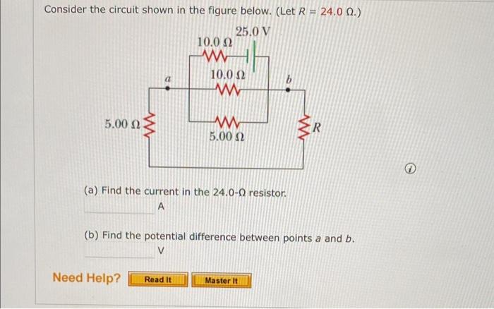 Solved Consider the circuit shown in the figure below. (Let | Chegg.com