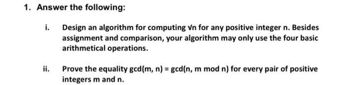 Solved Please I want all the paragraphs solved correctly and | Chegg.com