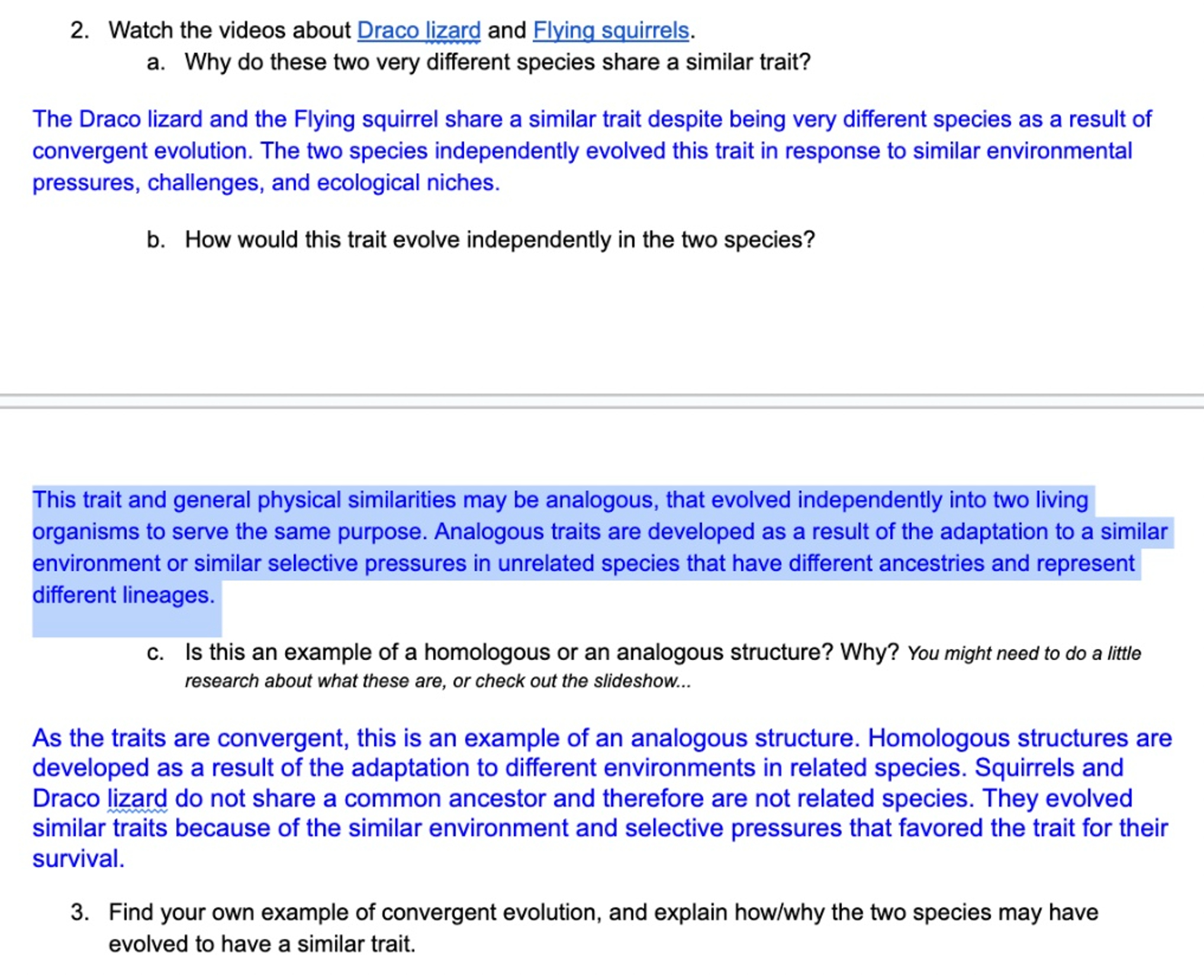 Solved Answer questions 2a, 2b, 2c, ﻿and 3. ﻿Ignore the | Chegg.com