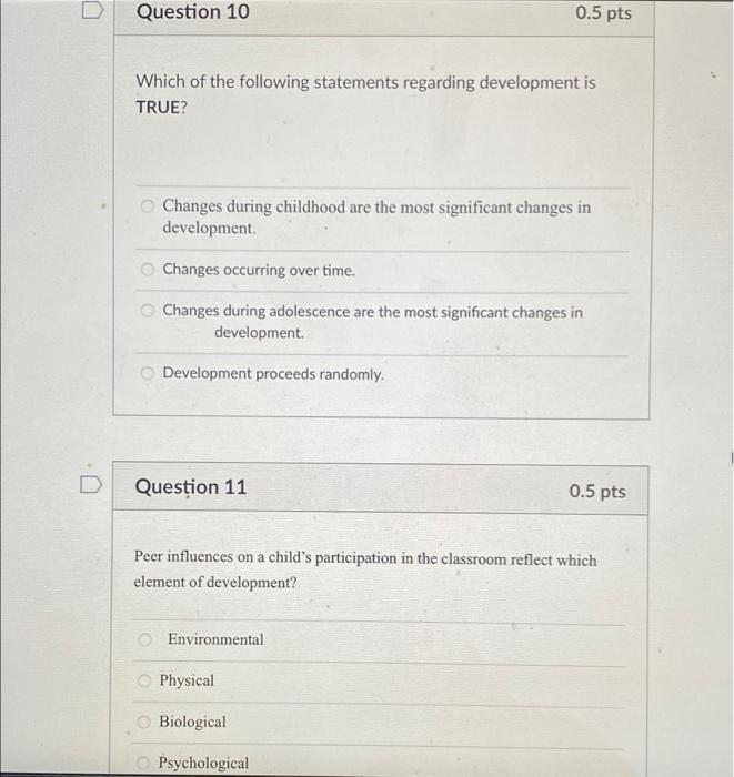 Solved 0.5 pts Question 4 With which one of the statements Chegg