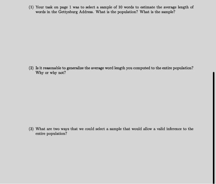 Solved please help and answer the questions. please be sure | Chegg.com