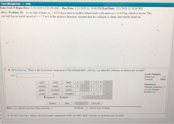 Solved Please include work for these two problems so I can | Chegg.com