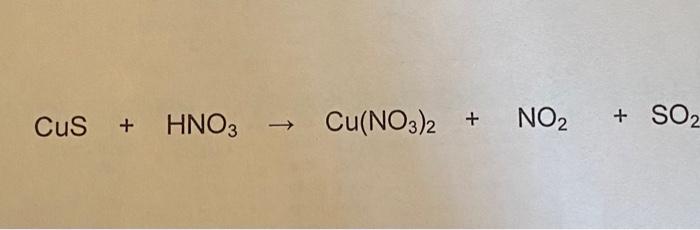 CuS + HNO3: Phản Ứng, Ứng Dụng Và Lưu Ý An Toàn