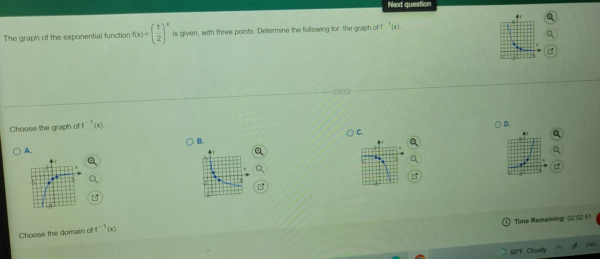 solved-ay-2-he-graph-of-the-exponential-function-f-x-is-chegg