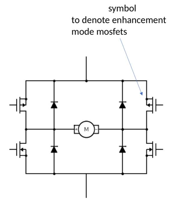Solved H bridge Motor ControlFor the H bridge in the