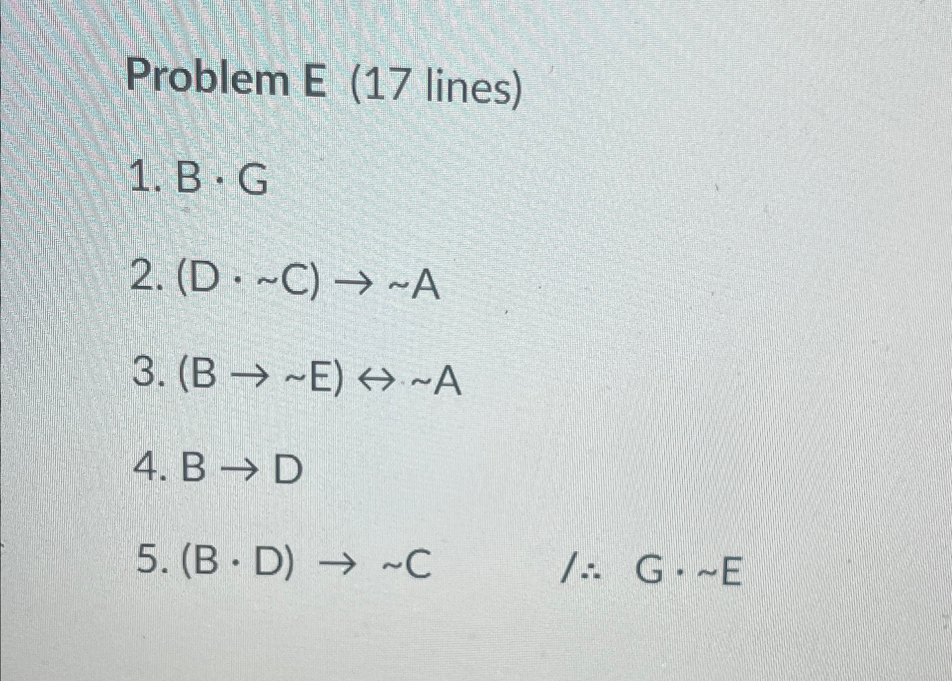 Solved Please solve this proof using the 18 ﻿implication and | Chegg.com