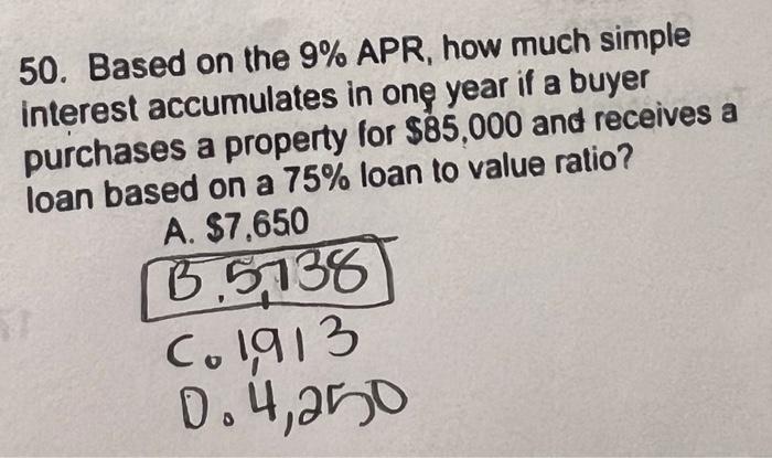 Solved 38. Quarterly interest due is $2,000 and the loan | Chegg.com
