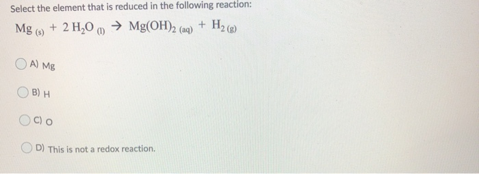 Solved Select The Products Of The Reaction Between H2SO4 | Chegg.com