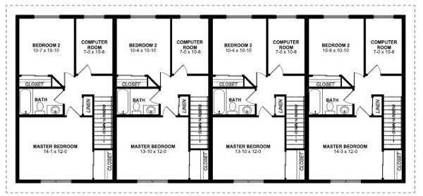 Solved Design the electrical system for this multi-family | Chegg.com