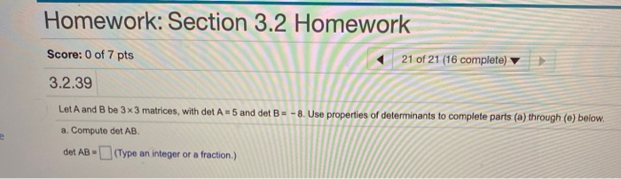 homework section 3.2 statistics answers