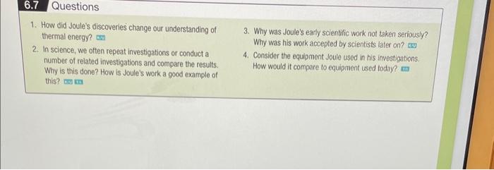 what did joule's experiment directly show