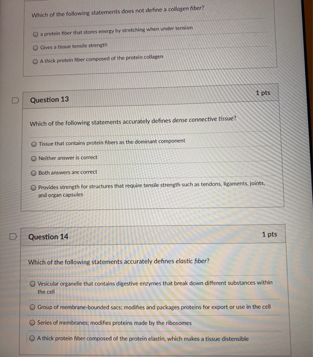 Solved Which of the following statements does not define a