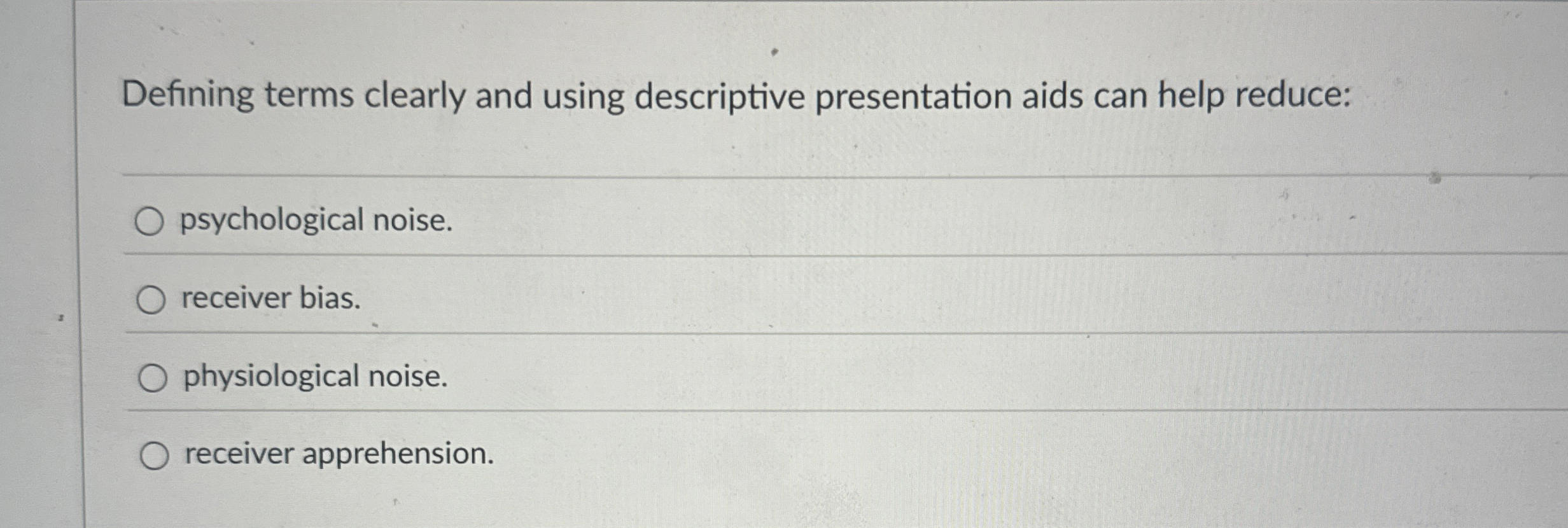 Solved Defining terms clearly and using descriptive | Chegg.com