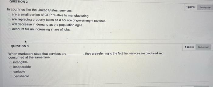 Solved QUESTION 2 1 points Save Answer In countries like the | Chegg.com