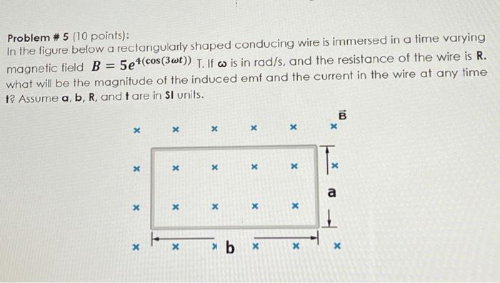 Solved Problem # 5 (10 points): In the figure below a | Chegg.com