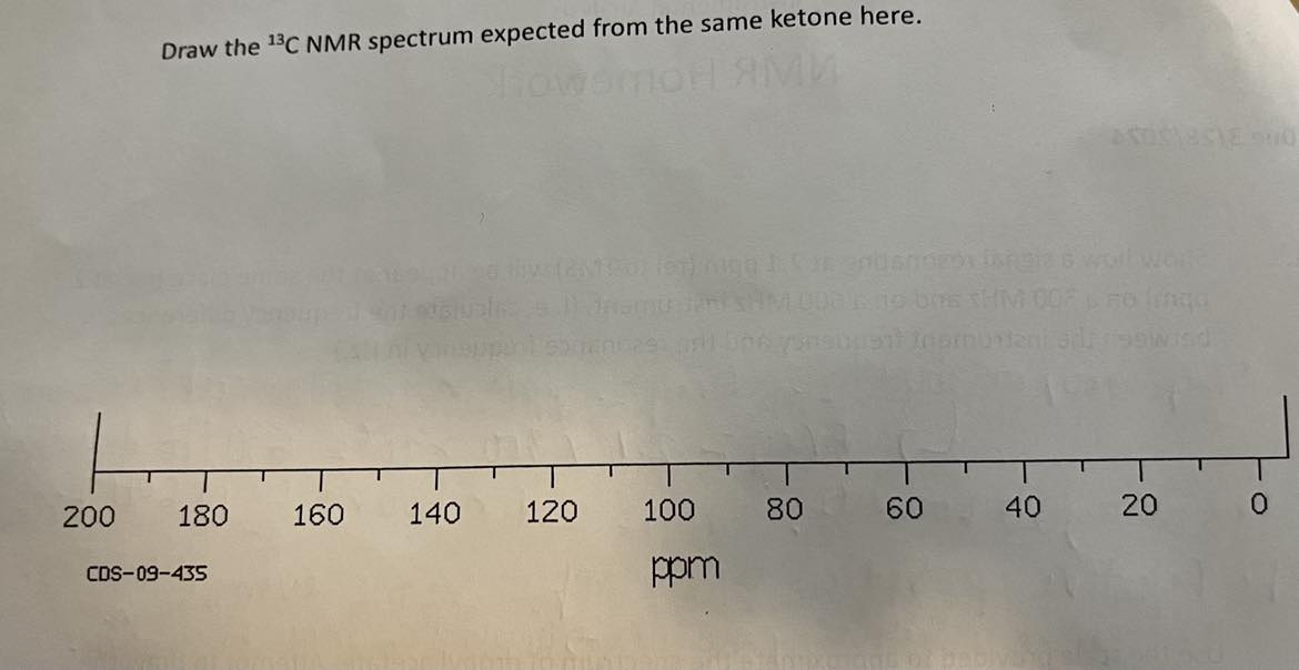 Solved Draw the 13 ﻿Carbon NMR spectrum for 1-(-4 | Chegg.com