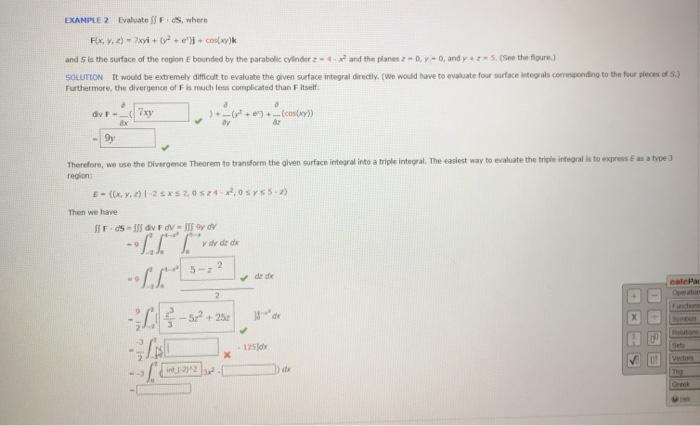 Solved EXAMPLE 2 Evaluate Fos, where Fix2) - Xi+')XV) and is | Chegg.com