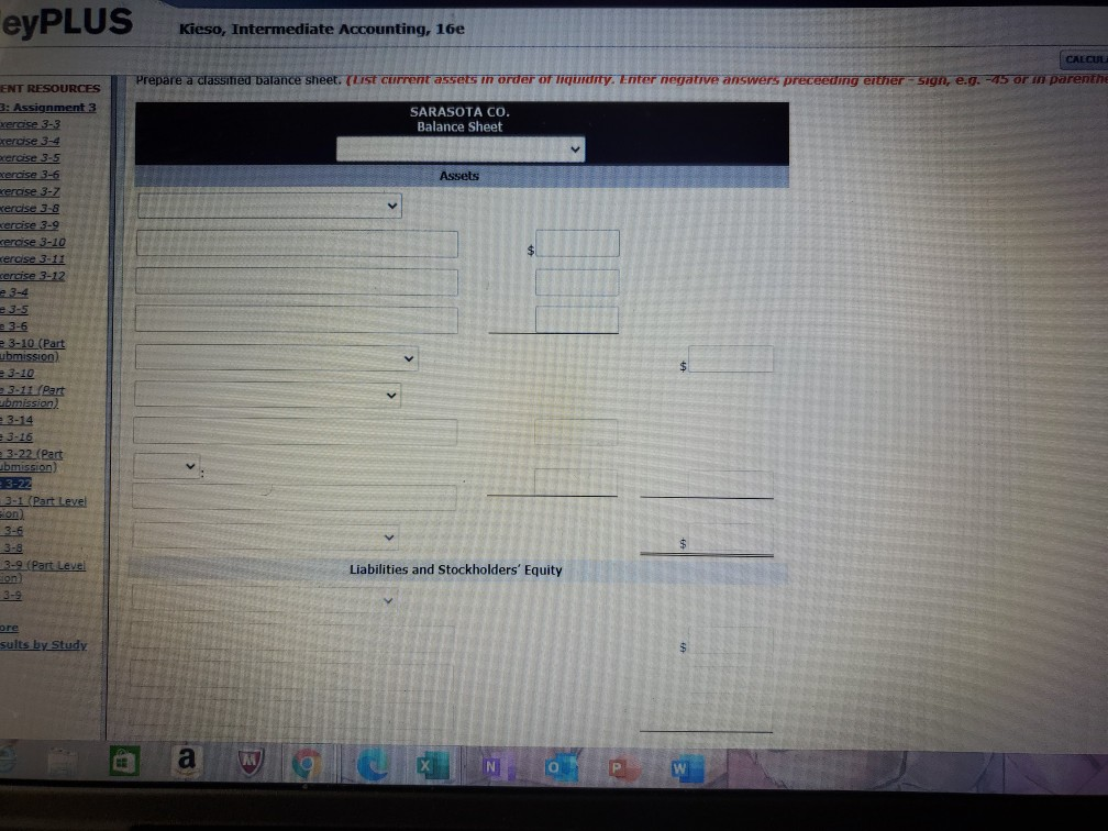 WileyPLUS E S Kieso, Intermediate Accounting, 16e