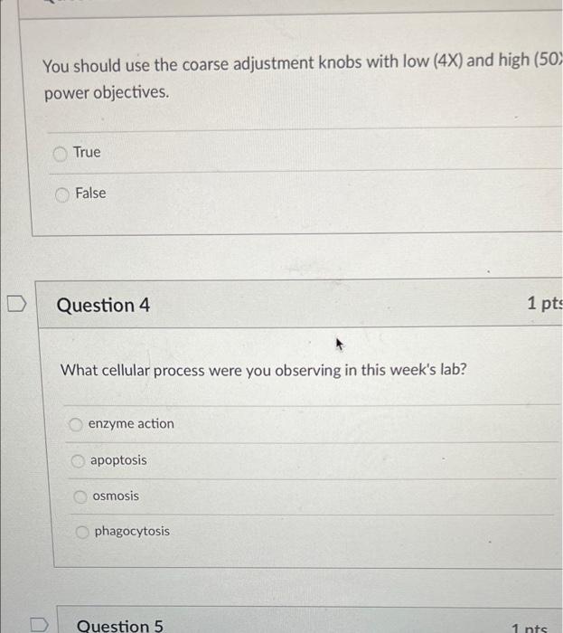 You should use the coarse adjustment knobs with low