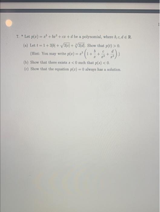 Solved 3 Let F G R→r Be Two Functions Satisfying I