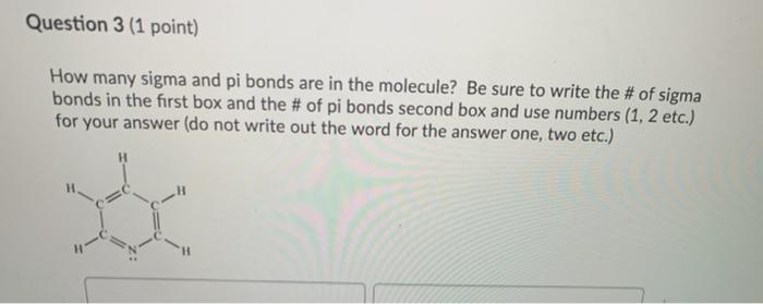 Solved Question 1 1 point Which of the following molecules