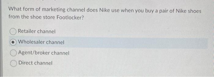 Is the nike store a direct channel hotsell of nike