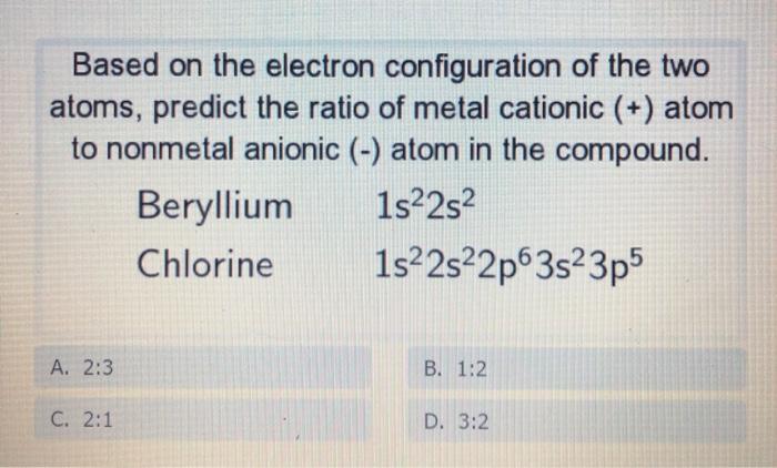 Be 2+ Electron Configuration (Beryllium Ion) 