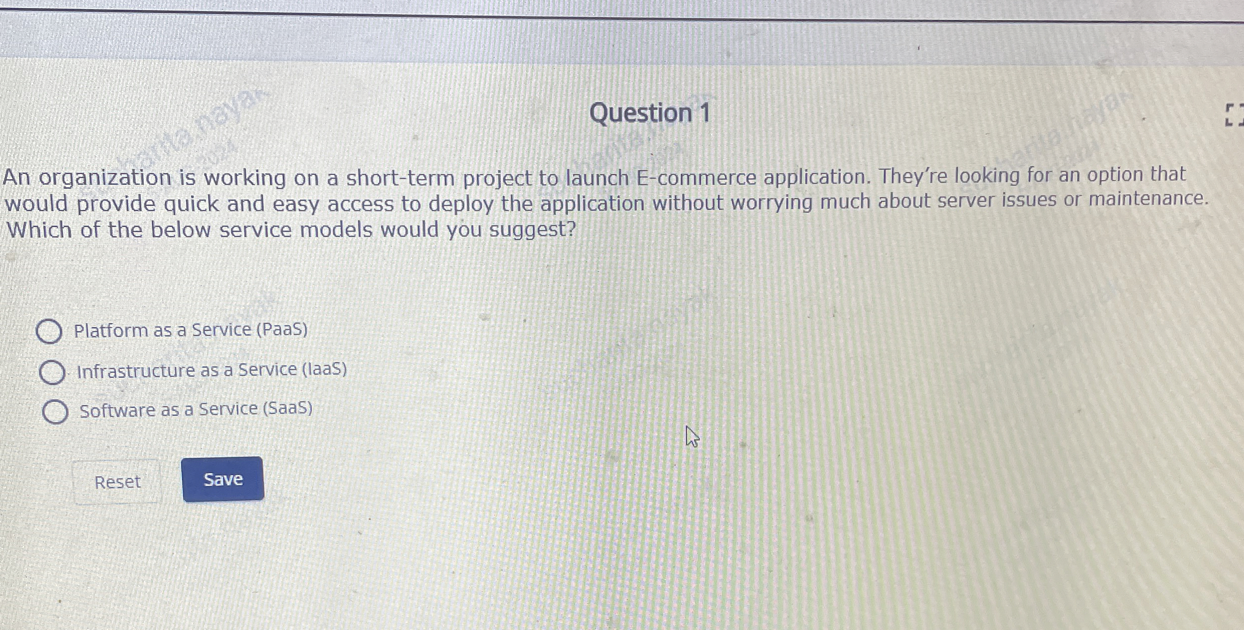 Solved Question 1organization is working on a short-term | Chegg.com