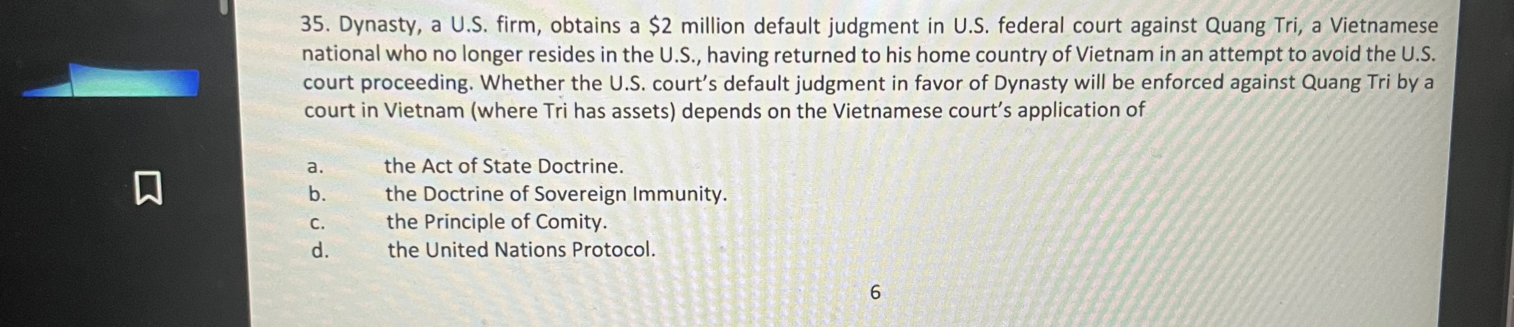 Solved Dynasty, A U.S. ﻿firm, Obtains A $2 ﻿million Default | Chegg.com