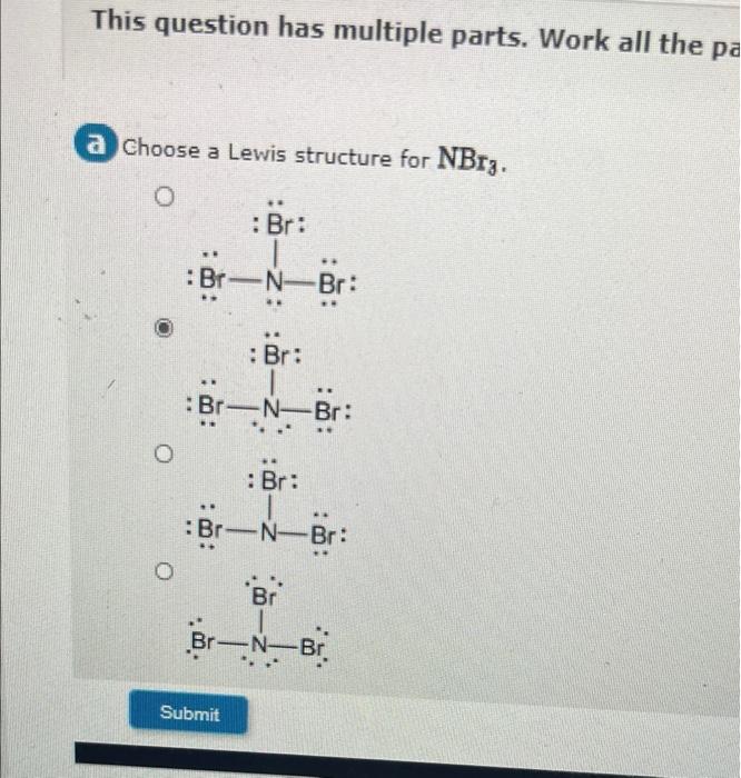 Solved This question has multiple parts. Work all the pa a | Chegg.com