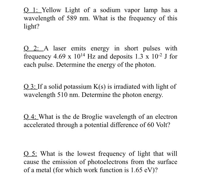 Yellow Light Of A Sodium Vapor Lamp