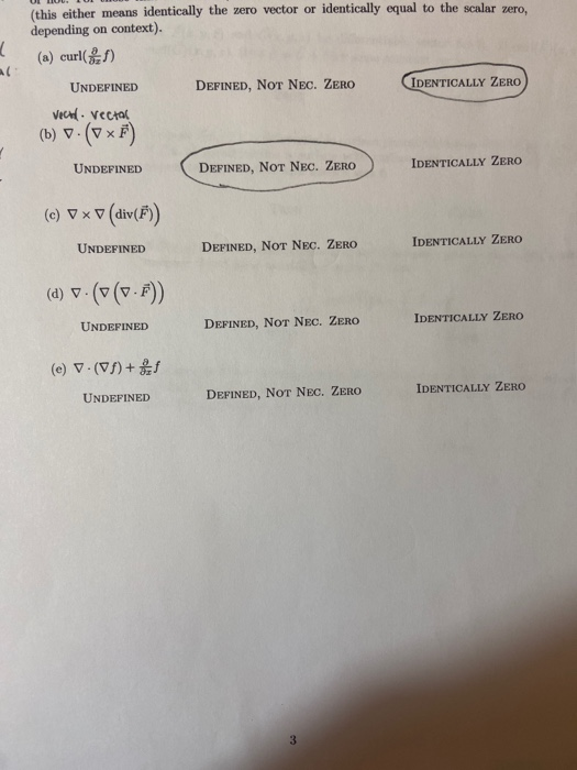 A Let F X Y Be A Differentiable Vector Field I Chegg Com