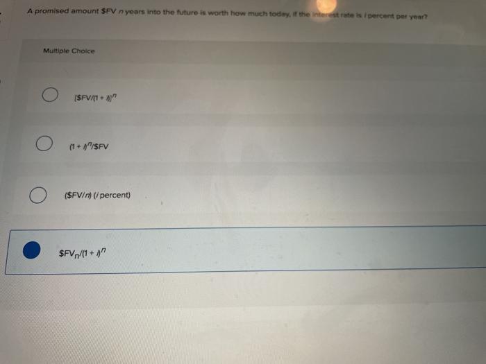 solved-a-promised-amount-sfv-n-years-into-the-future-is-chegg