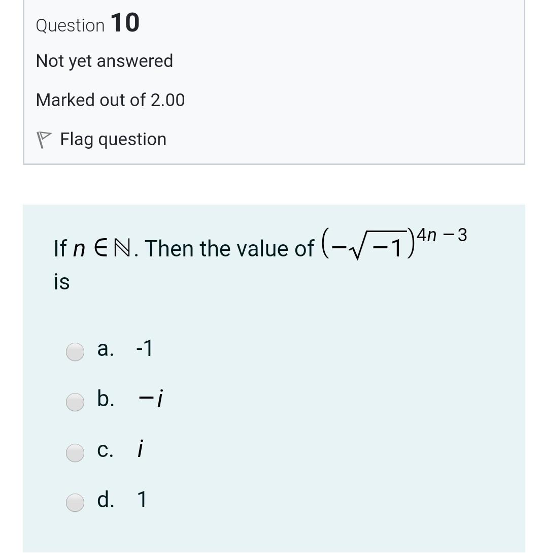 Solved Question 10 Not yet answered Marked out of 2.00 P | Chegg.com