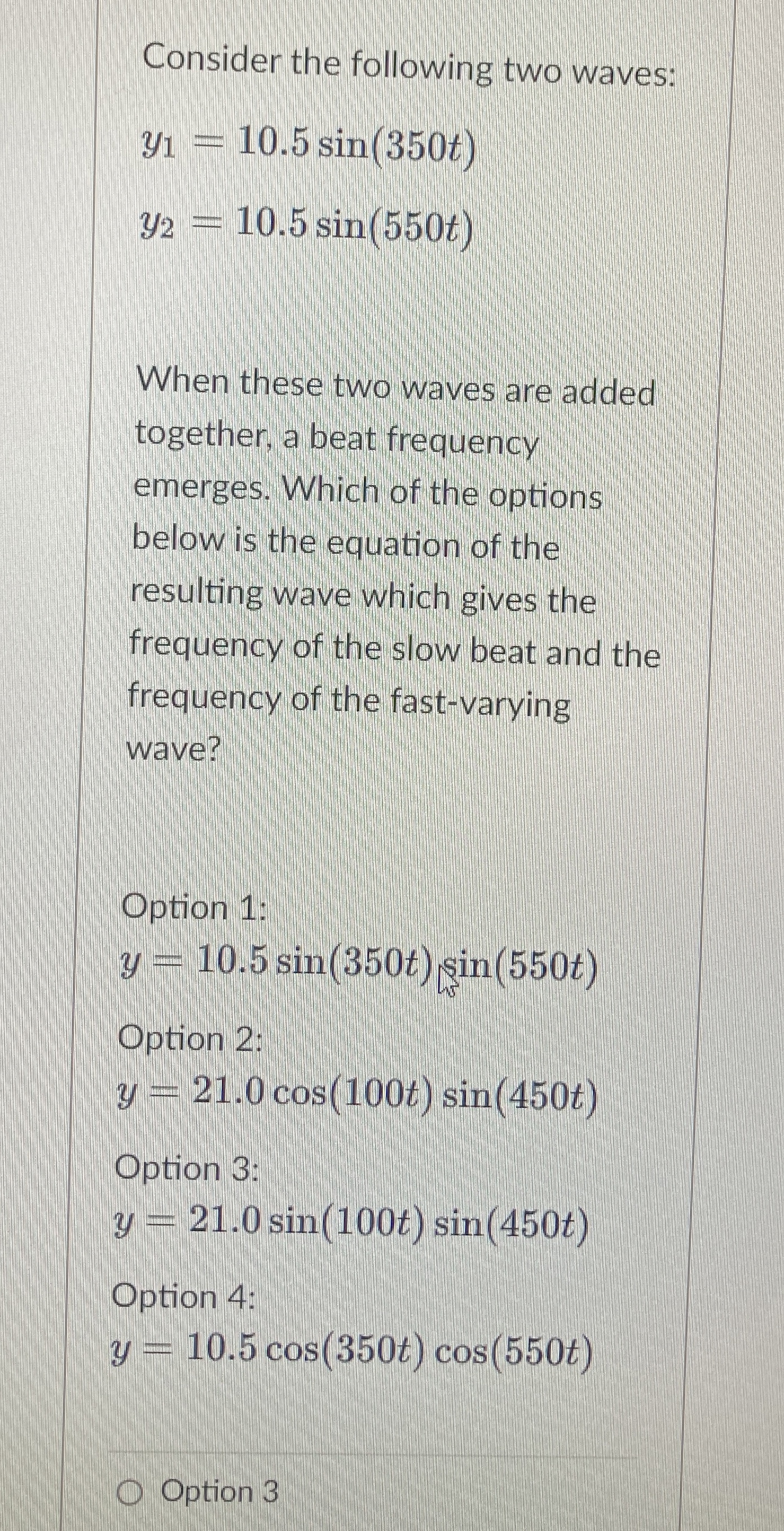 Solved Consider the following two | Chegg.com